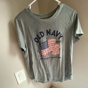 American Fourth of July Shirt Women Old Navy